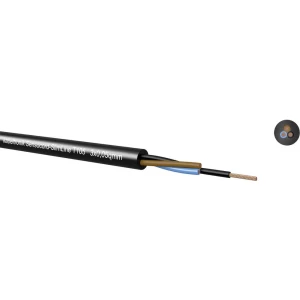 Senzorski kabel Sensocord® 4 x 0.05 mm crne boje Kabeltronik 2430405T9 metarski slika