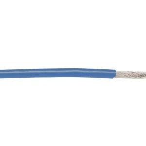 Finožični vodič 1 x 0.06 mm plave boje AlphaWire 5851 BL005 30.5 m slika