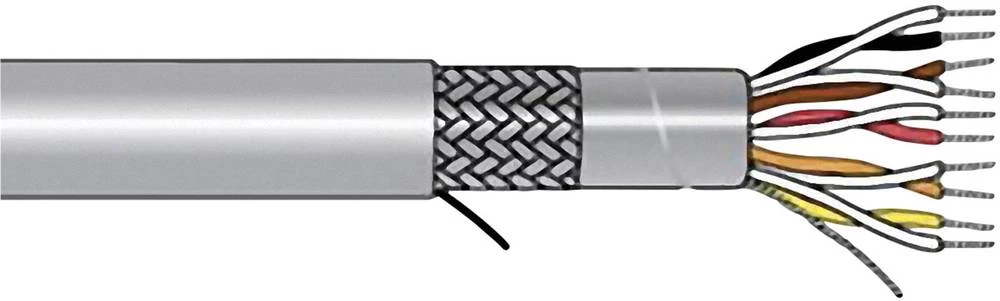 Krmilni kabel Xtra-Guard® 1 2 x 0.35 mm Schiefer-sive boje AlphaWire 5121C SL005 metarski slika