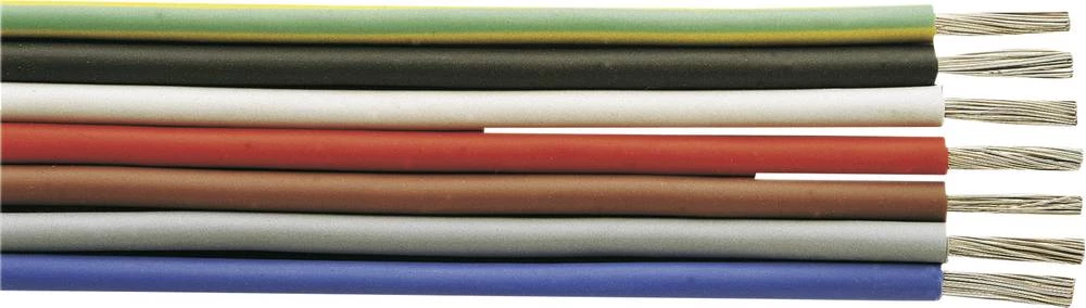 Finožični vodič SiF 1 x 0.75 mm crne boje Faber Kabel 030993 100 m slika