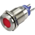 LED signalno svjetlo, crveno 12 V Conrad Components GQ16F-D/R/12V/S slika