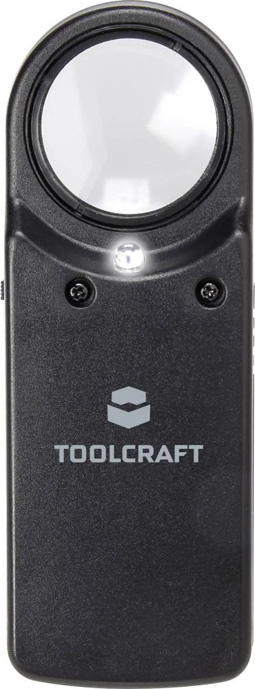 LED povečalo 10x TOOLCRAFT 1303081 10 x 27 mm slika