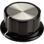 Vrtljivi gumb, crne, bijele boje (promjer x V) 45 mm x 20.3 mm SCI RN-99A(6.4mm) 1 kom.