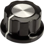 Vrtljivi gumb, crne, bijele boje (promjer x V) 22.9 mm x 12.7 mm SCI RN-99E(6.4mm) 1 kom.