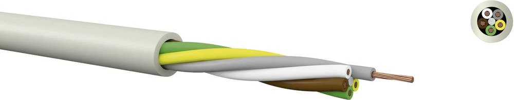 Krmilni kabel LiYY 2 x 0.14 mm sive boje Kabeltronik 010201400 100 m slika