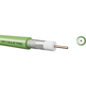 Koaksjialni kabel vanjski promjer: 4.5 mm 75 zelene boje Kabeltronik 7406028S0 800 m slika