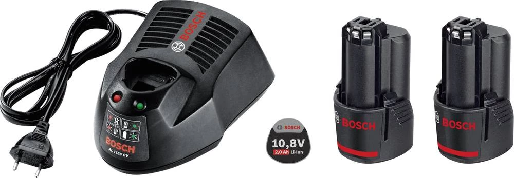 Početni set 2 x GBA 10,8 V 2,5 Ah O-B + AL 1130 CV slika