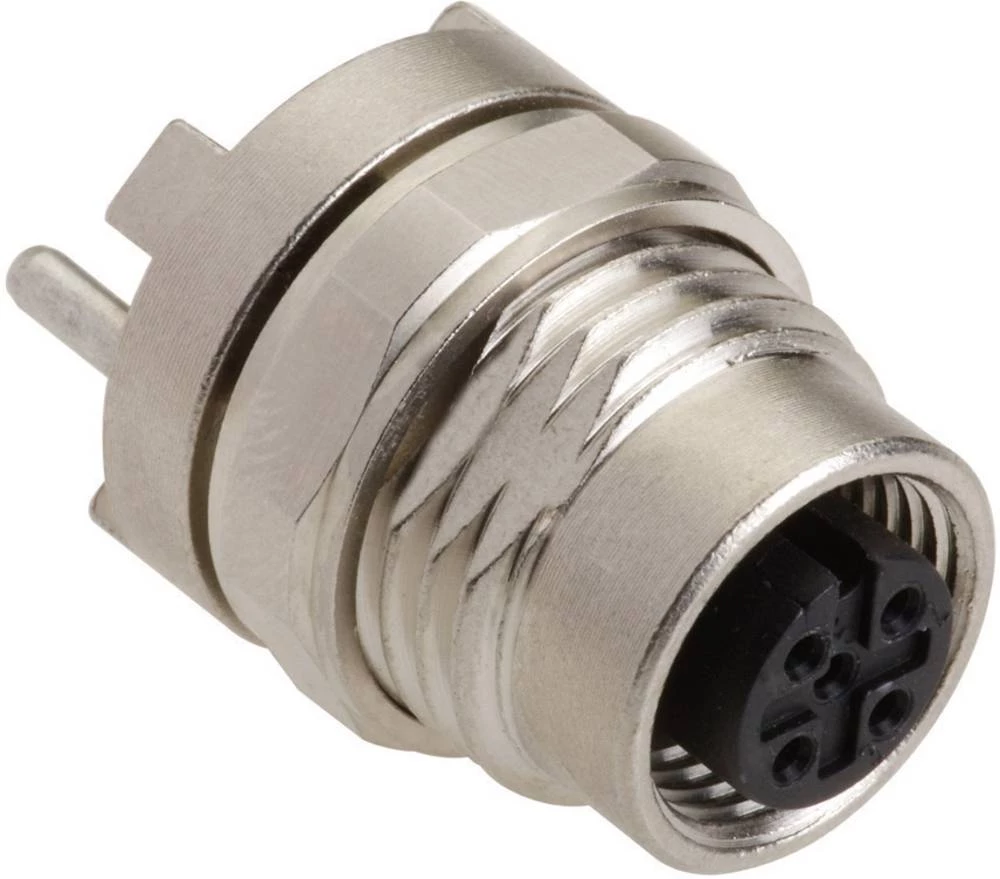 M12 adapter za tiskanu pločicu, broj polova: 4 Han® M12 Harting sadržaj: 10 kom. slika