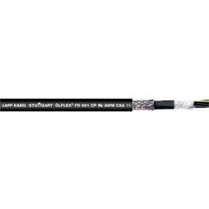 Energetski kabel ÖLFLEX® FD 891 CY 7 G 1 mm crne boje LappKabel 1027294 500 m slika