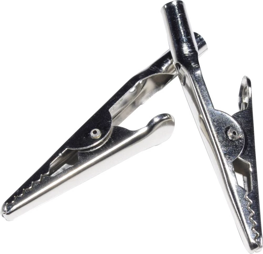 ESD adapter Conrad Components CONCROC-BA krokodilska stezaljka, banana utičnica slika