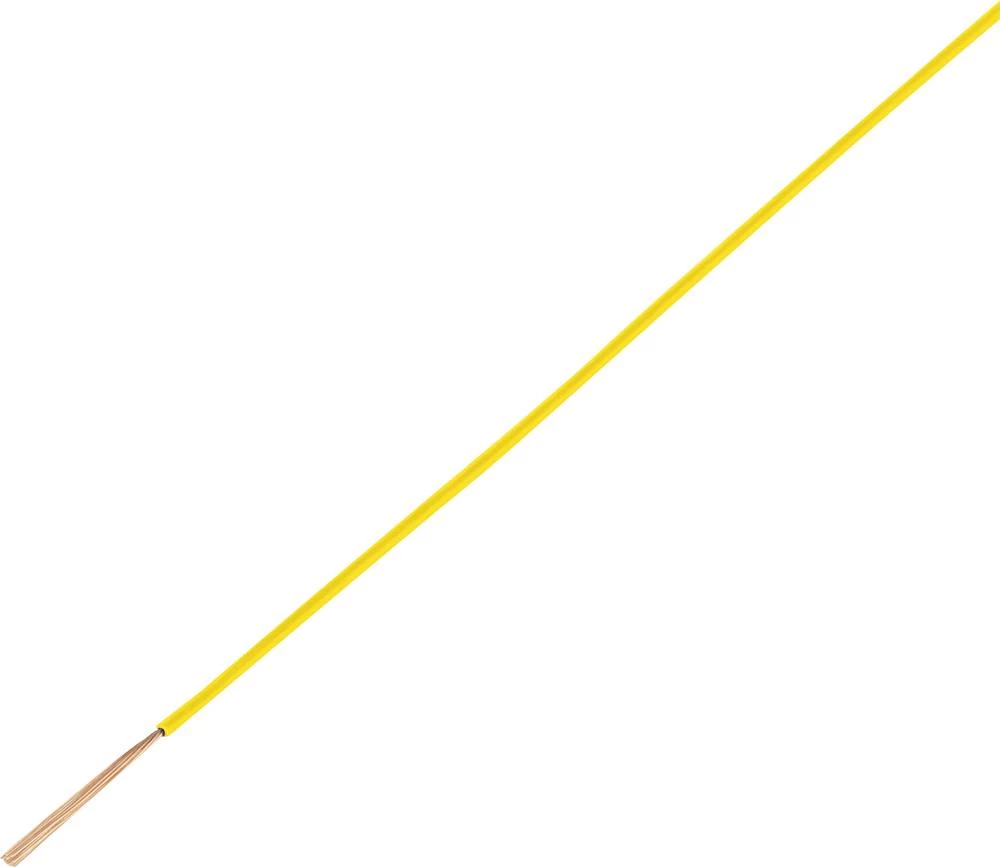 Automobilski kabel FLRY-A 1 x 0.35 mm žute boje Conrad Components 93030c283 50 m slika