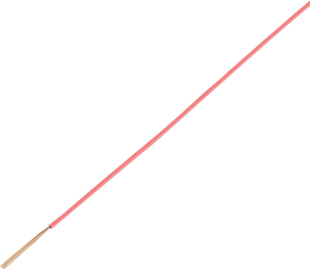 Automobilski kabel FLRY-A 1 x 0.75 mm ružičaste boje Conrad Components 93030c308 50 m slika