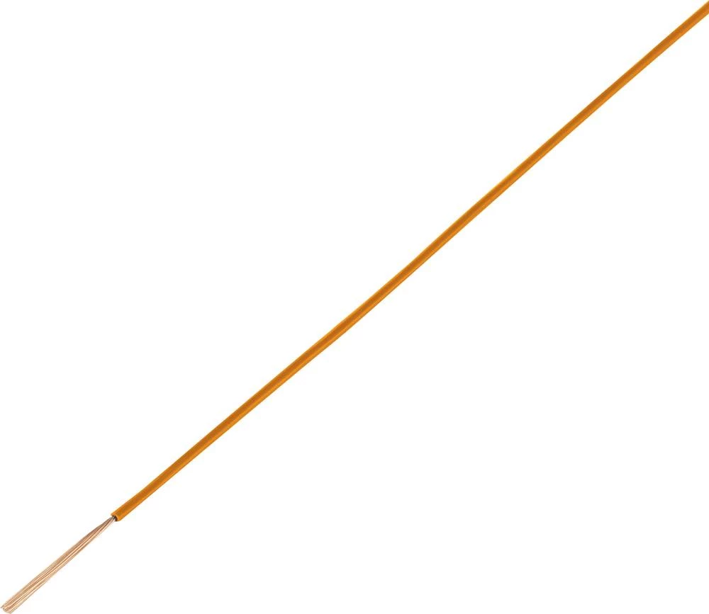 Automobilski kabel FLRY-A 1 x 1.50 mm narančaste boje Conrad Components 93030c324 50 m slika