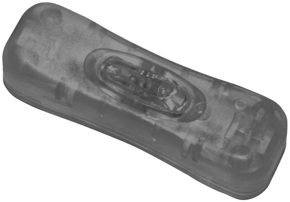 Vrpčasti prekidač, sive boje 1 x isklop/uklop 2 A Conrad 727-GY 1 kom. slika