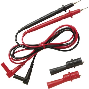 Set sigurnosnih mjernih kablova [ testni vrh, krokodil spojka - 4 mm-utič] crne, crvene boje Beha Amprobe TL36A slika