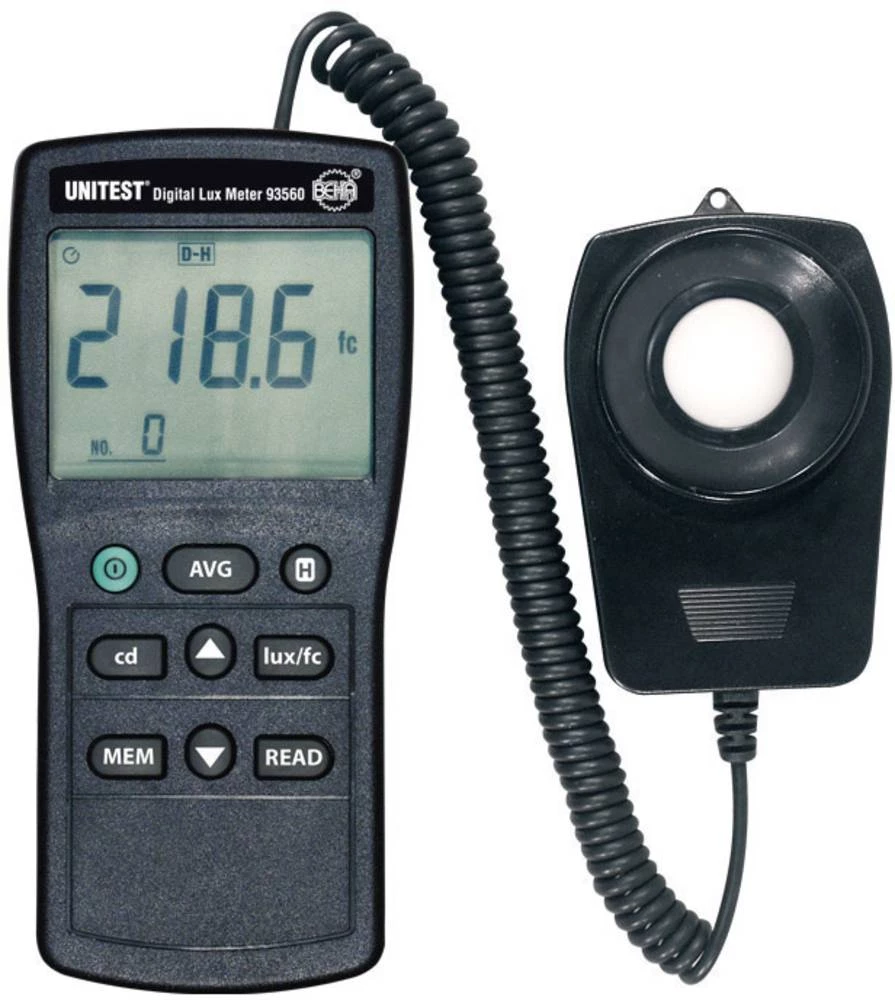 Beha Amprobe FT600093560D luksmetar, mjerač svjetline, mjerač osvjetljenja 0 - 200000 lx slika