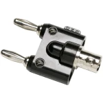 Mjerni adapter [ BNC ženski konektor - banana utikač 4 mm] slaganje jedan na drugi Fluke BP880 crna