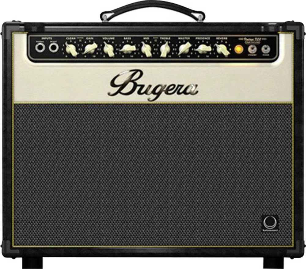 Pojačalo za električnu gitaru V22 INFINIUM Bugera crno-bež slika