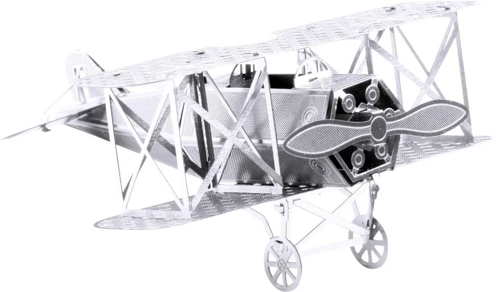 Zrakoplov Fokker D-VII 502502 Metal Earth komplet za sastavljanje slika