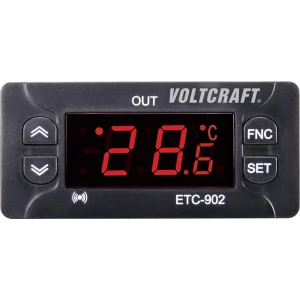 Regulator temperature VOLTCRAFT ETC-902 NTC, PTC -30 do 50 °C releji 10 A (D x Š x V) 58 x 77 x 34.5 mm slika