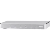 4-portni HDMI razdjelnik SpeaKa Professional aluminijsko kućište, Ultra HD sposoban 3840 x 2160 piksela