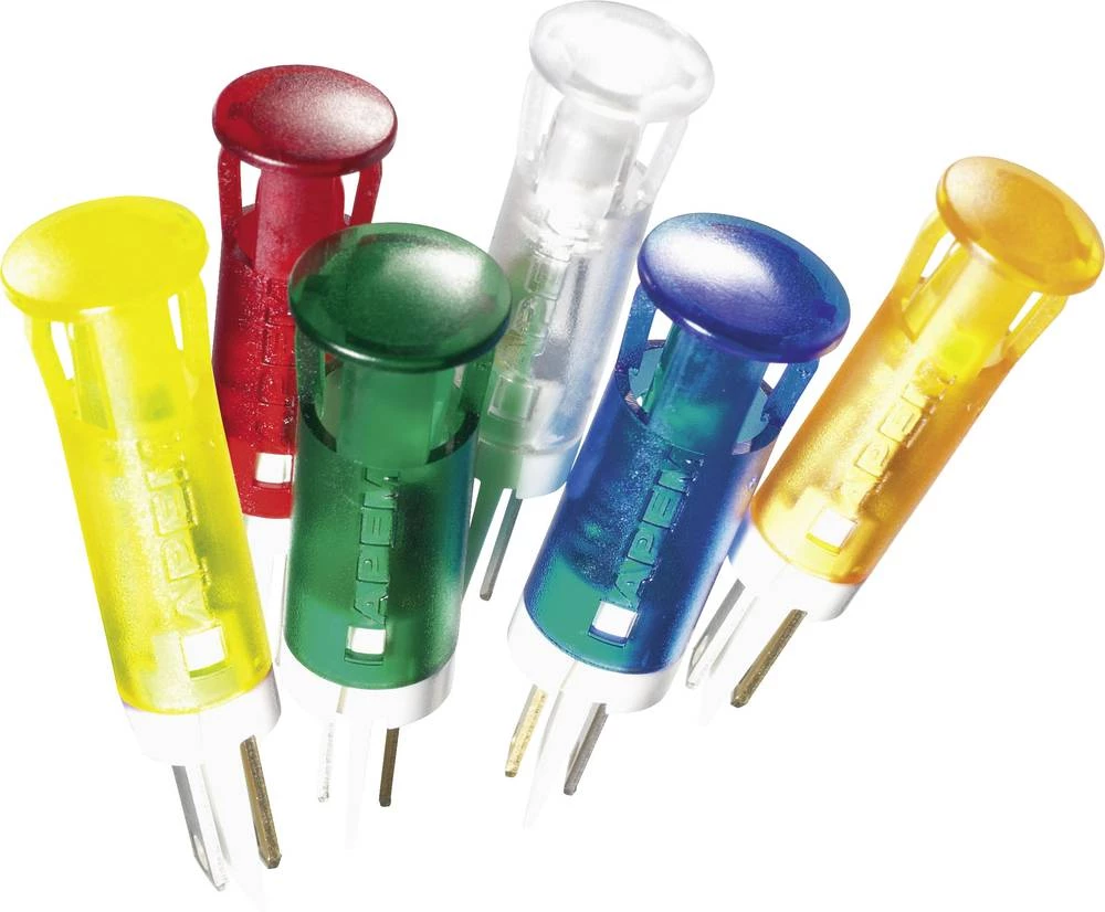 LED signalno svjetlo, žuto 230 V/AC APEM QS81XXHY220 slika