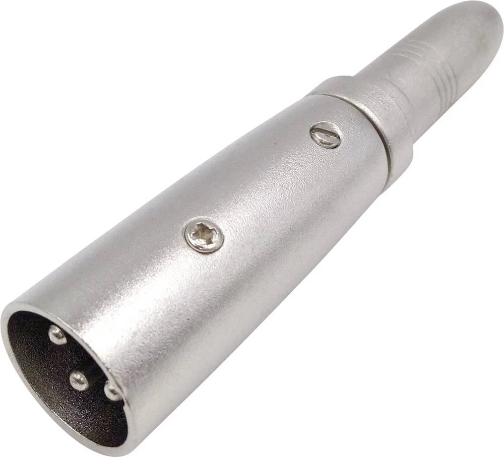 XLR-adapter XLR-utikač - klinken utičnica 6.35 mm stereo, broj polova:3 Conrad Components 1 kom. slika