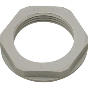 Sigurnostna matica, s obručem M16, poliamid srebrno sive boje (RAL 7001) Helukabel KMK-PA 94261 1 kom slika