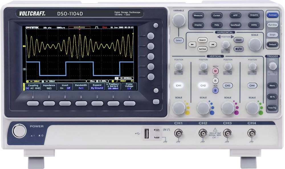 Digitalni memorijski osciloskop DSO-1xxxD slika