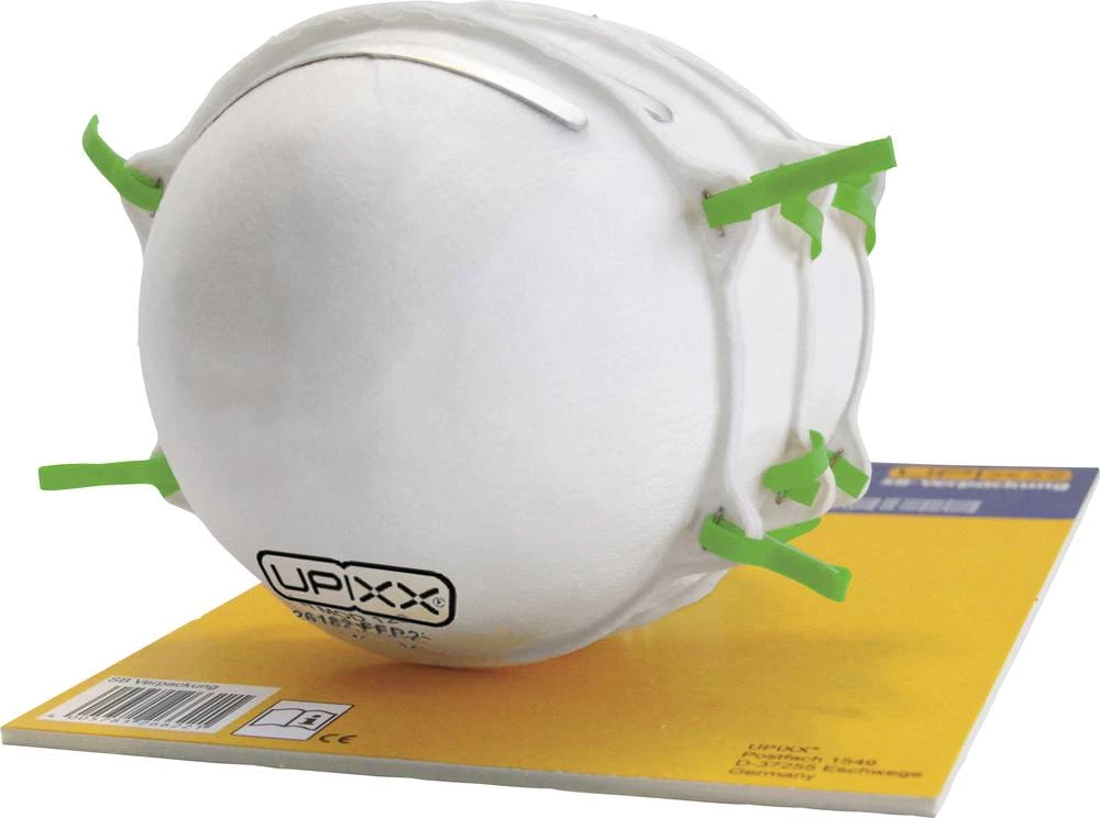 Upixx maska za zaštitu od fine prašine NR D 2611SB filter klasa/razina zaštite: FFP1 3 kom. slika