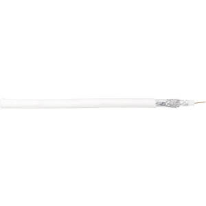 Koaksjialni kabel vanjski promjer: 4.5 mm 75 bijele boje 70I044 25 m slika