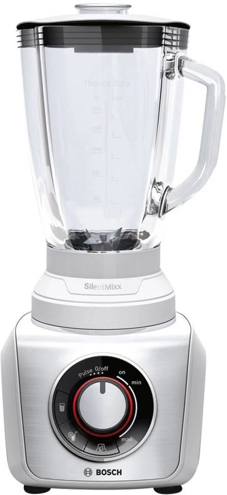 Stojni mikser SilentMixx MMB64G3MDE Bosch 800 W bijela, plemeniti čelik (brušeni) slika