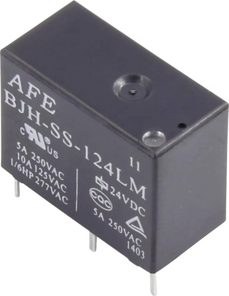 Relej za tiskanu pločicu 24 V/DC 10 A 1 zatvarač AFE BJH-SS-124LM 1 kom. slika