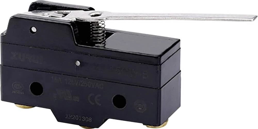 Mikro prekidač 250 V/AC 15 A 1 x uklop/(uklop) XZ-15GW-B tipkalno 1 kom. slika
