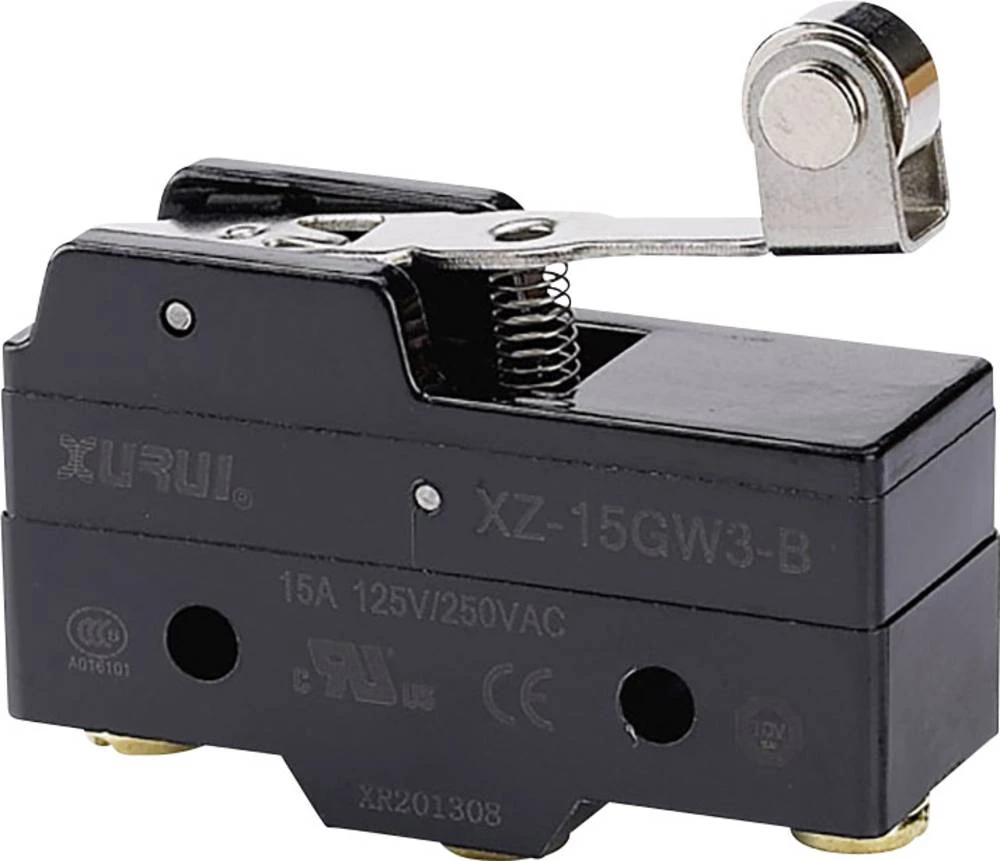 Mikro prekidač 250 V/AC 15 A 1 x uklop/(uklop) XZ-15GW3-B tipkalno 1 kom. slika