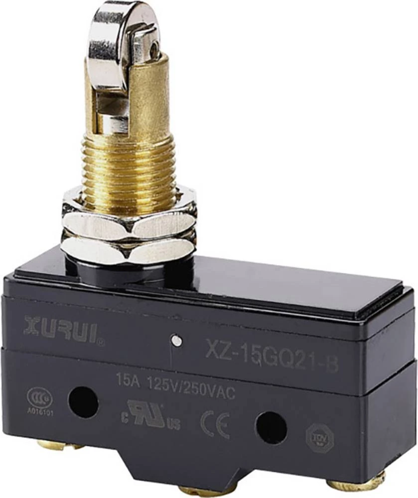 Mikro prekidač 250 V/AC 15 A 1 x uklop/(uklop) XZ-15GQ21-B tipkalno 1 kom. slika