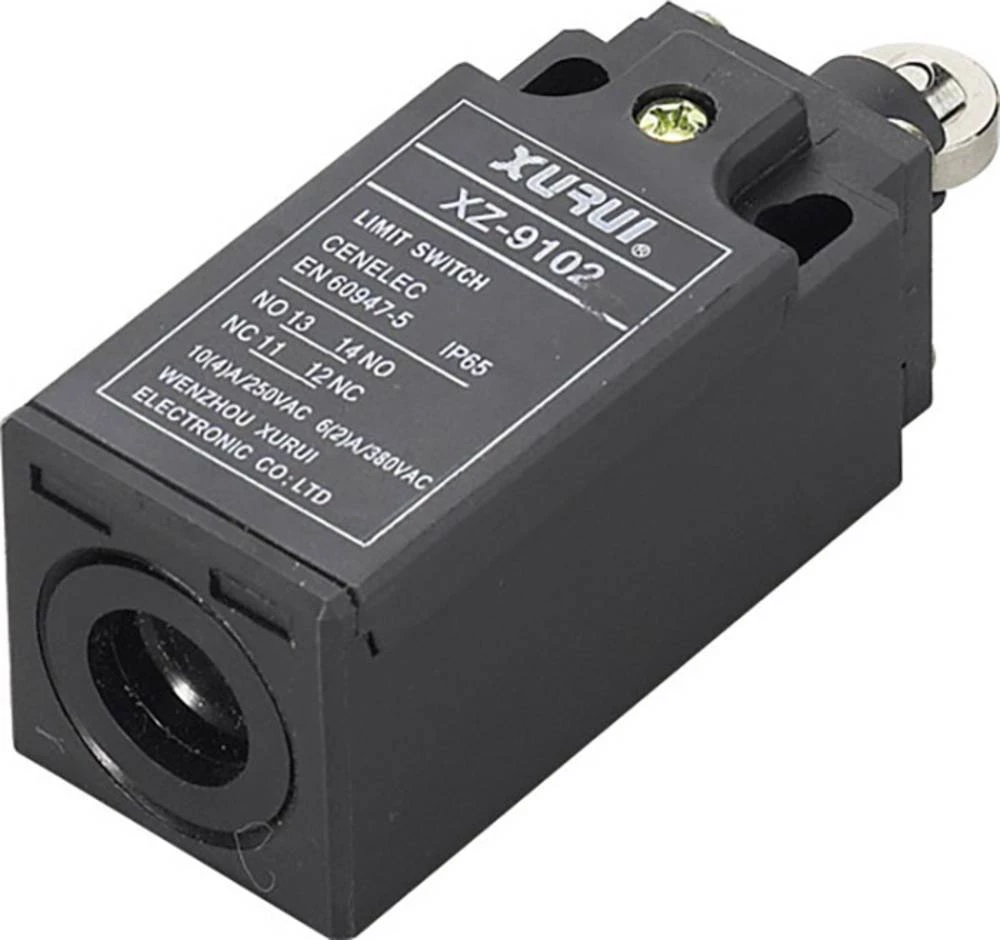 Konačni prekidač 250 V/AC 10 A bat sa valjkom, tipkalno XZ-9/102 IP65 1 kom. slika