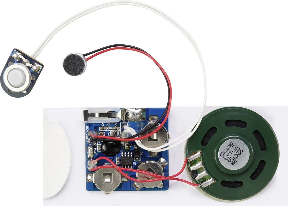 Modul za snimanje zvuka Conrad Components BRC38M vrijeme snimanja 30 s slika