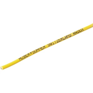 Finožični vodič Radox® 155 1 x 0.25 mm žute boje Huber & Suhner 12508403 metarski slika