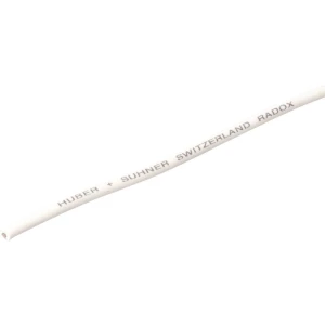 Finožični vodič Radox® 155 1 x 0.25 mm bijele boje Huber & Suhner 12510763 metarski slika