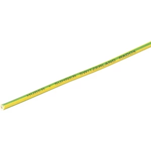 Finožični vodič Radox® 155 1 x 0.75 mm zelene boje žute boje Huber & Suhner 12420029 metarski slika