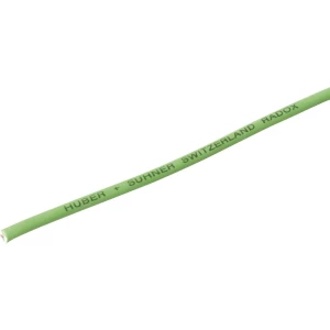 Finožični vodič Radox® 155 1 x 1.5 mm zelene boje Huber & Suhner 12420139 metarski slika