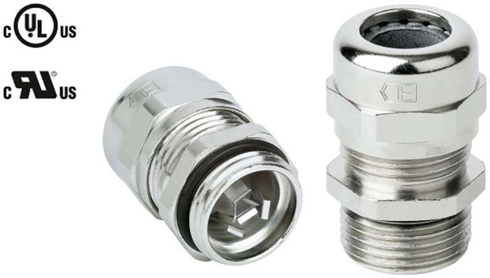 Kabelska uvodnica EMV, s zaštitom ppotegom M63, mesing naravne boje Jacob 50.663 M/EMVD 1 kom slika