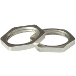 Sigurnostna matica M40, mesing naravne boje Jacob 50.240 M 1 kom