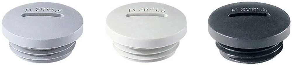 Vijak za zaključavanje M12, poliamid sive boje (RAL 7035) Jacob 10.1215PA7035 1 kom slika