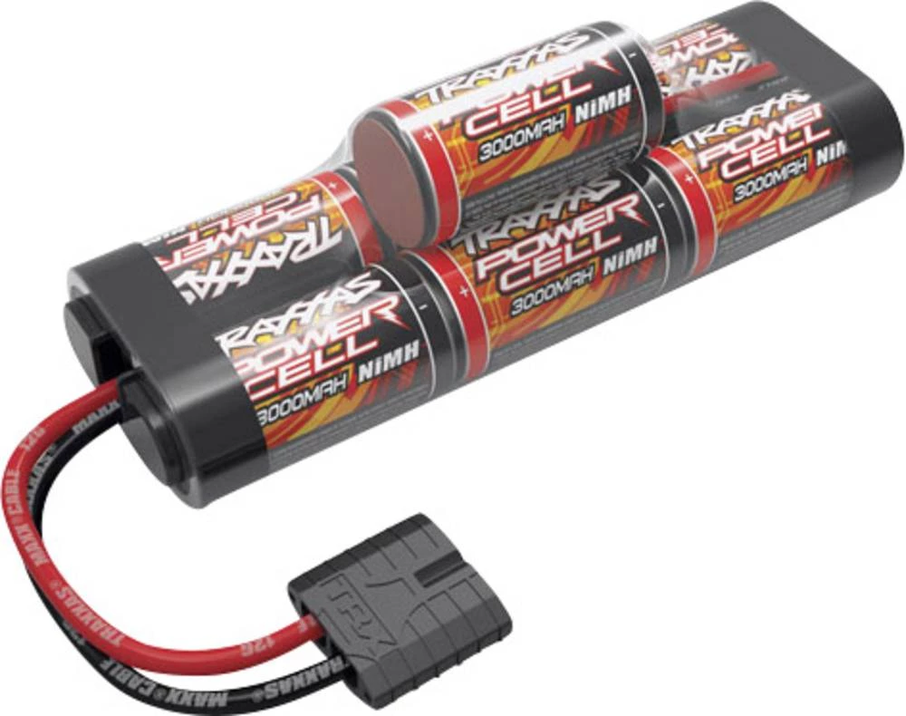 Modelarski paket baterija na punjenje (NiMh) 8.4 V 3000 mAh Traxxas jedna baterija gore Traxxas iD slika