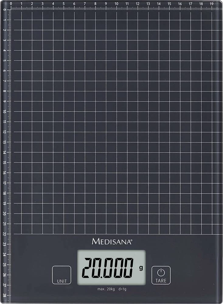Digitalna kuhinjska vaga KS 240 Medisana područje vaganja (maks.)=20 kg crna slika