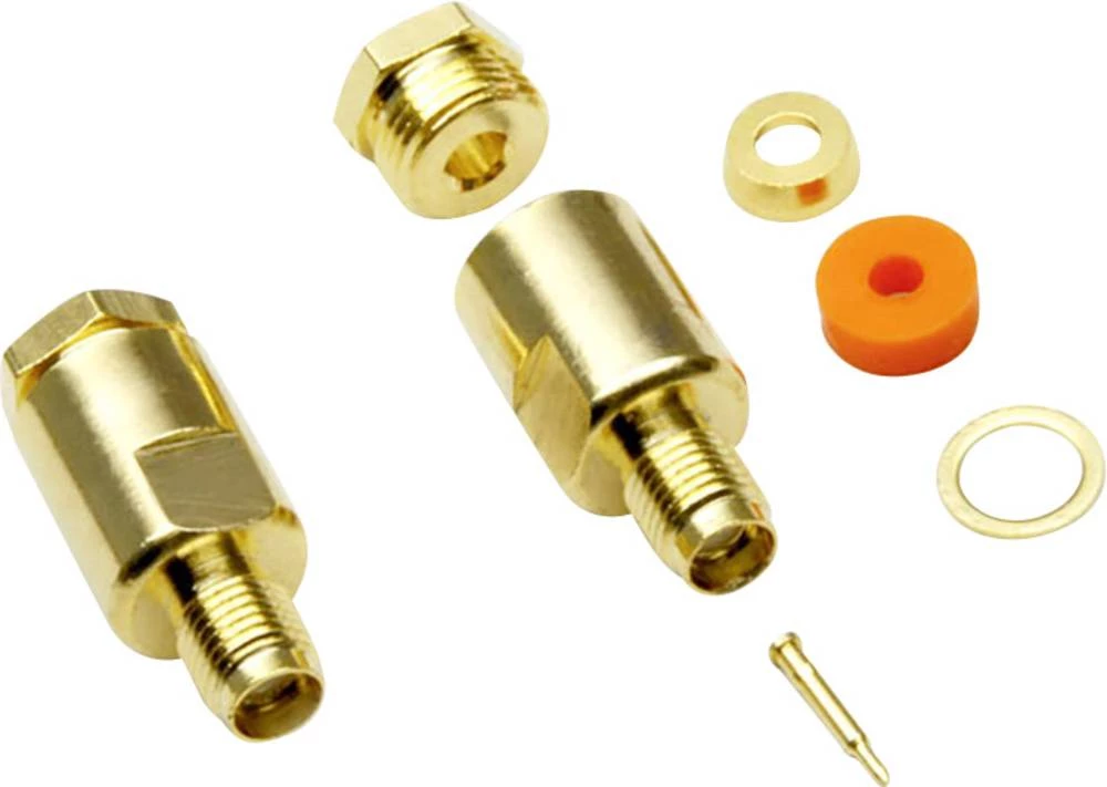 SMA-reverzni utični konektor, sklopka, ravan, 50 BKL Electronic 0419010 1 kom. slika