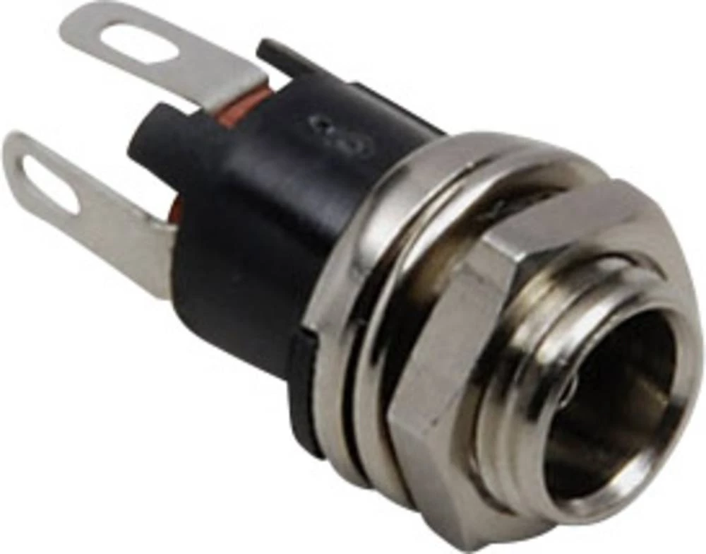 Niskonaponski konektor, preklopni kontakt: otvorena utičnica, ugradbena, vertikalna 5.7 mm 2.1 mm BKL Electronic 072784 1 kom. slika