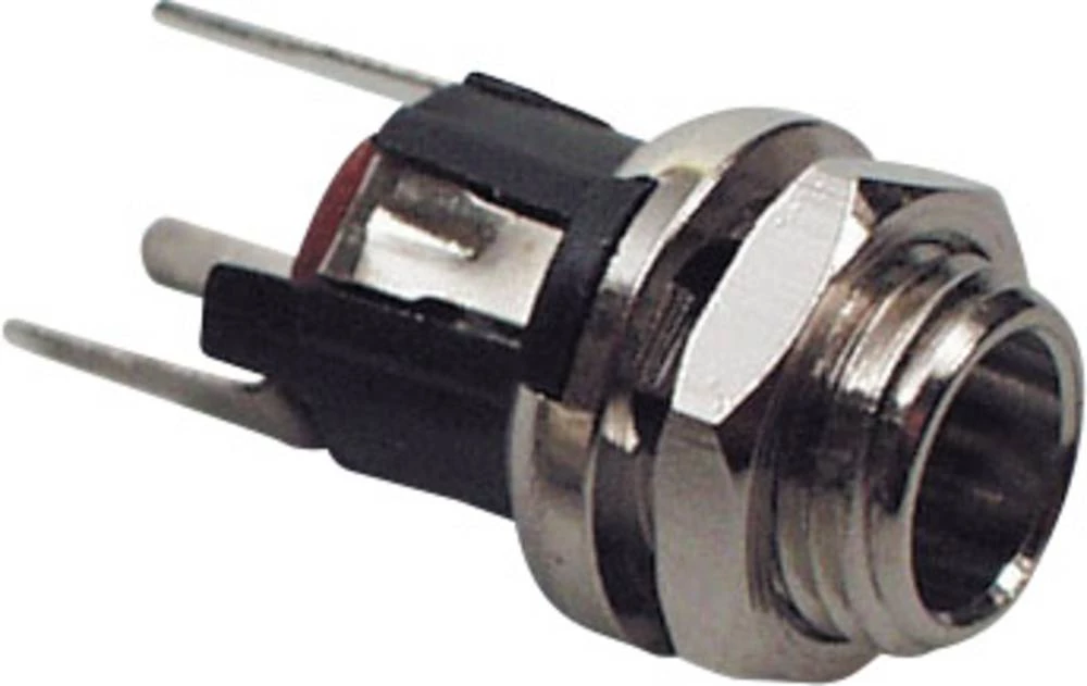 Niskonaponski konektor, tip preklopnega kontakta: otvarač, utičnica, vertikalna ugradnja 5.7 mm 2.5 mm BKL Electronic 072340 1 k slika